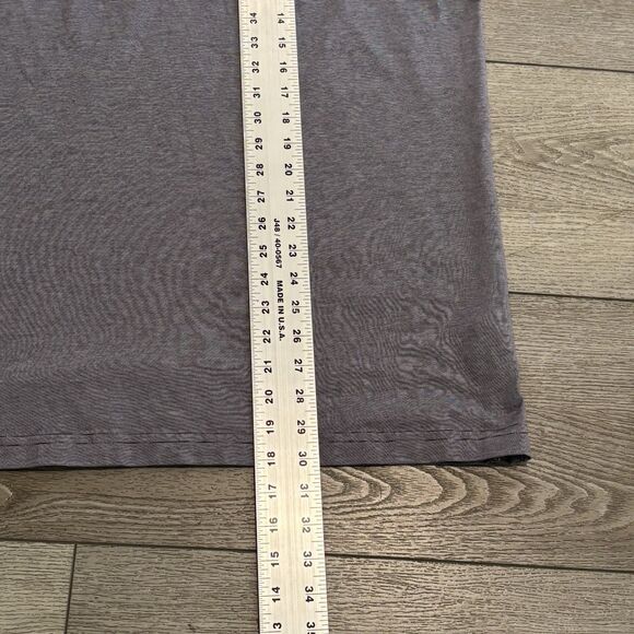 Travis Mathew Golf Polo Mens 2XL Purple Heather Pima Cotton Blend Performance - Picture 4 of 7